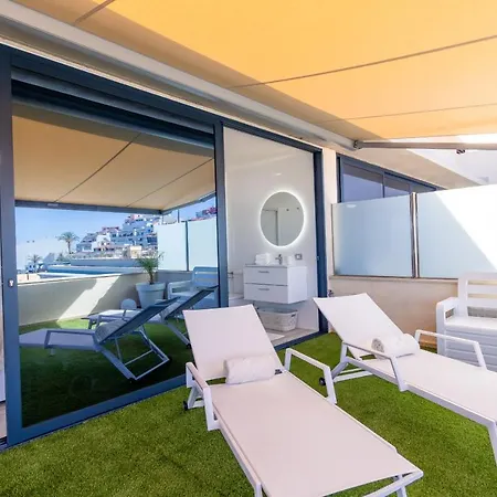 Rooftop Balcon De Los Gigantes 아파트 푸에르토 데 산티아고